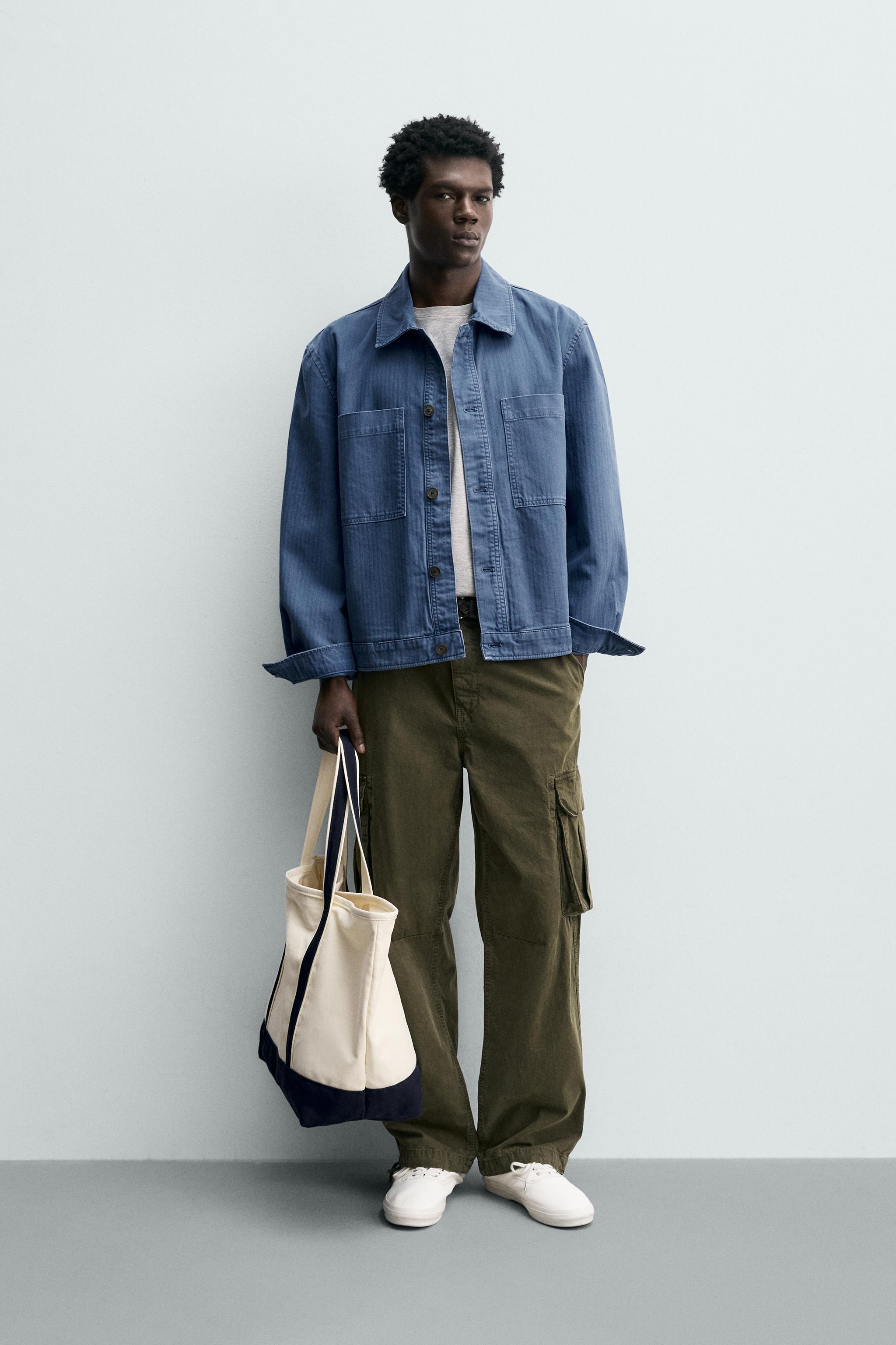 BLOUSON REGULAR FIT À POCHES